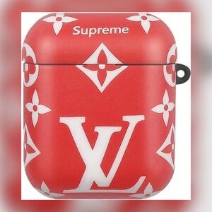 DESIGNER AIRPOD 1 & 2 PROTECTIVE CASE W/KEYRING